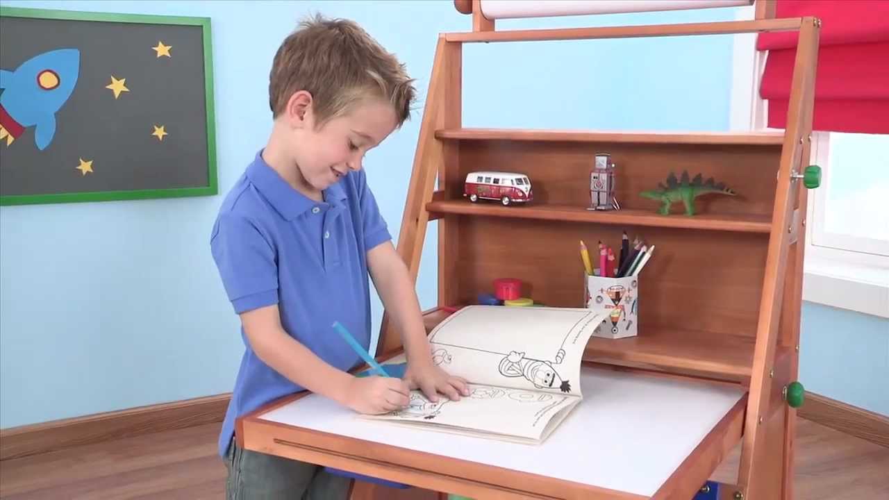 childrens easel desk