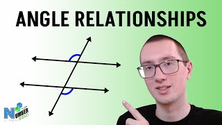 Angle Relationships - Corresponding, Alternate Interior, and More! [Geometry]
