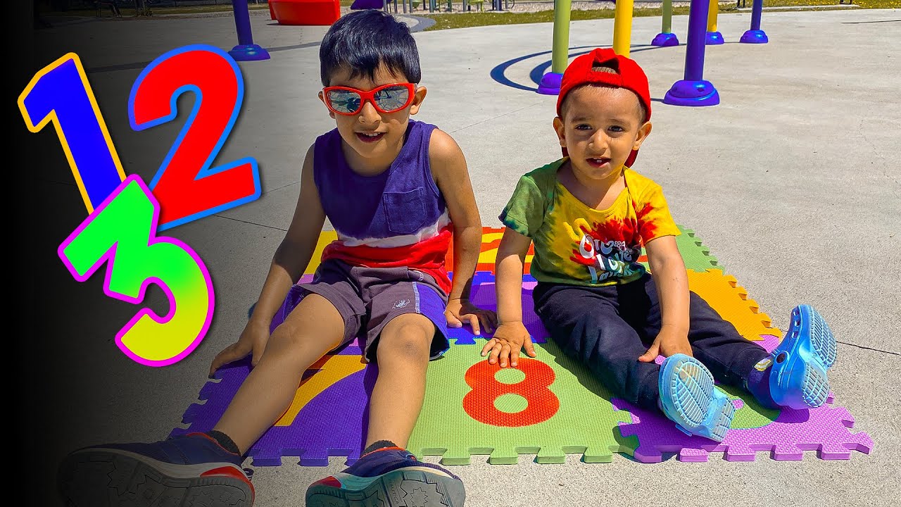 123 Song - The Laughing Angels Pretend Play Learning Numbers With Toys And Nursery Rhyme Songs