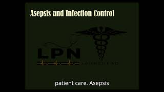Asepsis and Infection Control #nursingstudent #lpnstudent #nursingprocess #nursingexamprep