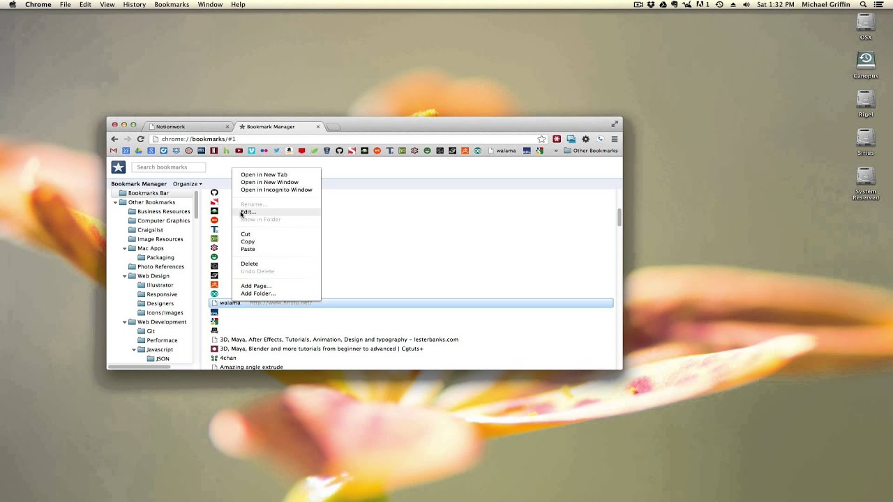 Shinking Bookmarks Down To Icons In Google Chrome YouTube