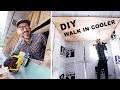 DIY Walk in COOLER BUILD (Insulating walls)