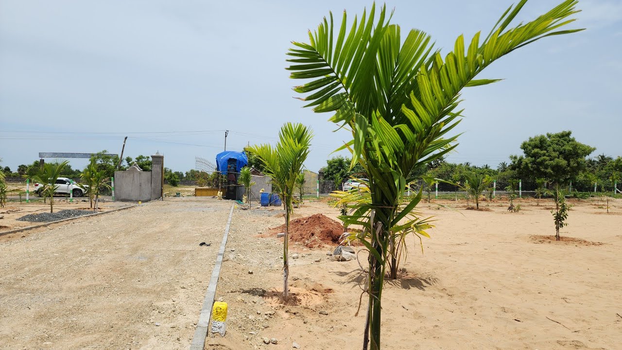 Ad169 Land for sale in Anumanthai ECR Beach from 700metersECR from