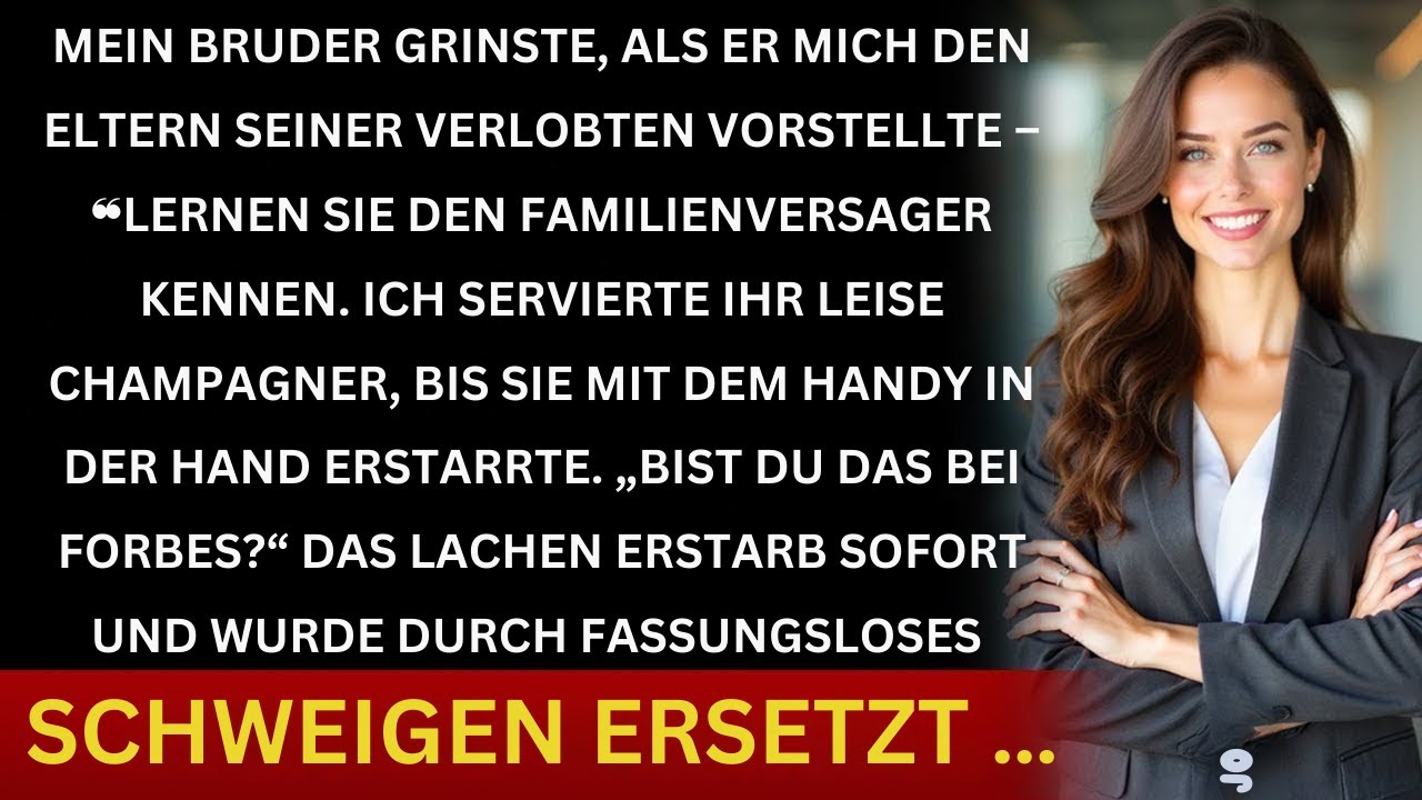 Die schockierende Wendung: Bruder verspottet mich, bis seine Verlobte mein Geheimnis erfährt!