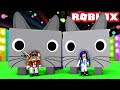 2 GIANT CATS ON THE DOMINUS CHEST! 😱 | Roblox Pet Simulator