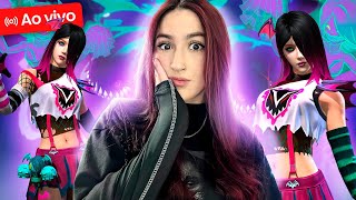 LIVE ON 🔴 JOGANDO COM INSCRITOS ❤️🔥 MARCELLA FF - FREE FIRE AO VIVO 💜​