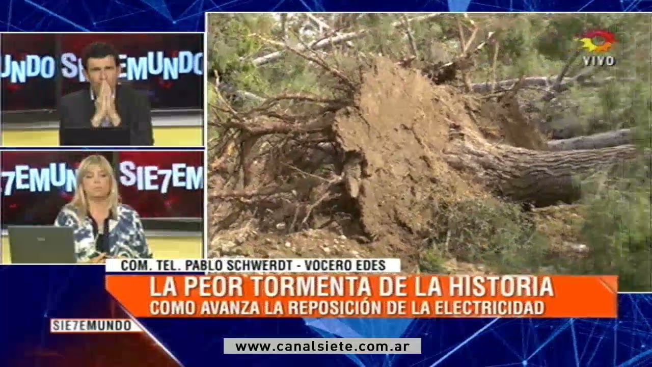 La peor tormenta de la historia: cómo avanza la reposición de la electricidad