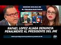 RAFAEL LOPEZ ALIAGA DENUNCIA PENALMENTE AL PRESIDENTE DEL JNE POR OMISION DOLOSA EN LAS ELECCIONES