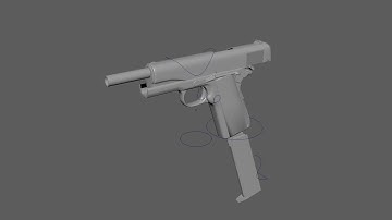 Maya Rigging - M1911