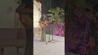 Muriel sang a song for Glen & Charlene at their wedding reception….. 06.04.2024