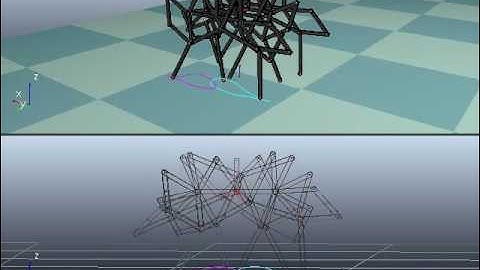 Robot Simulator: Theo Jansen Mechanism in V-REP