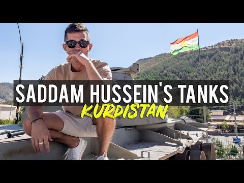 De tanks van Saddam Hoessein in Koerdistan (Irak)🇮🇶