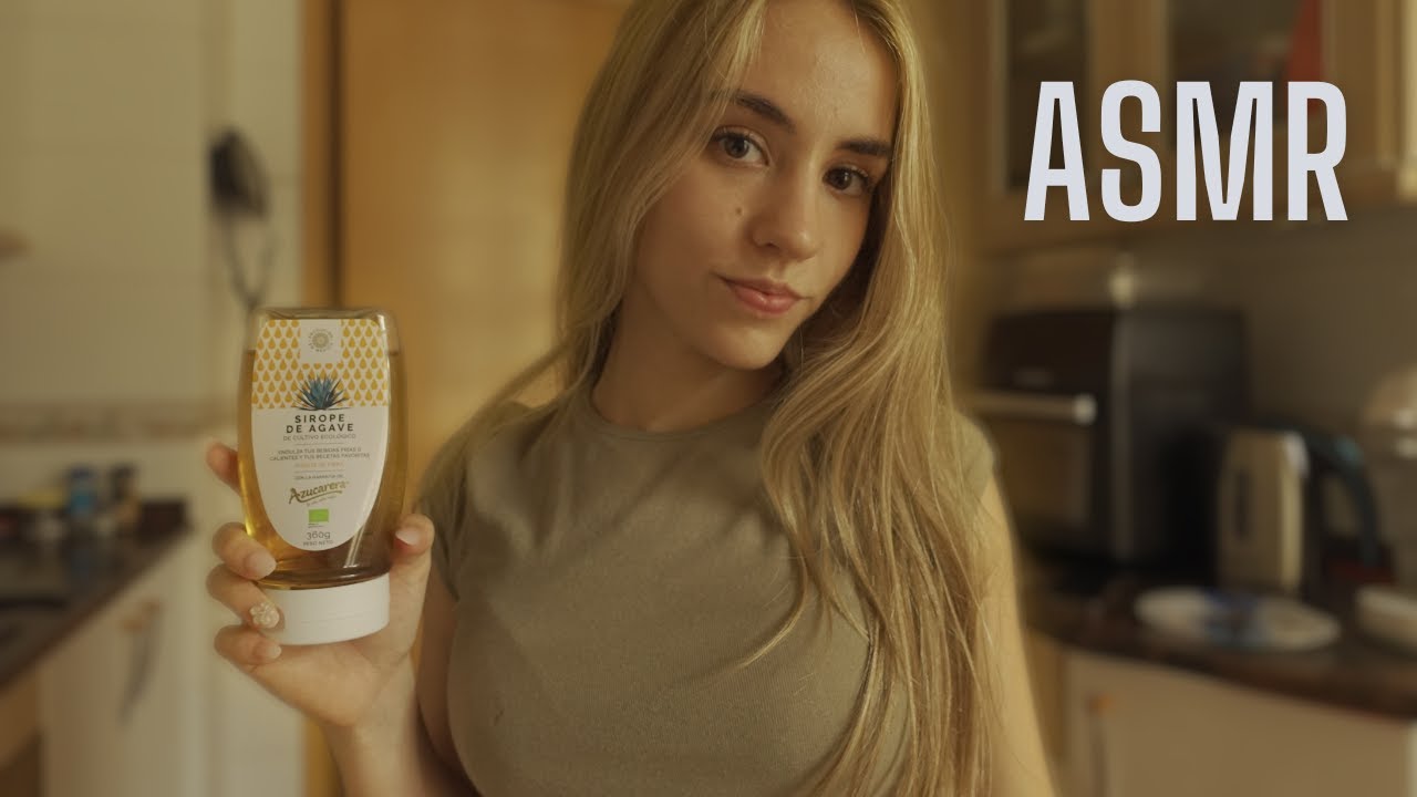 ASMR casero COCINANDO TARTA DE QUESO FIT 😋🍰