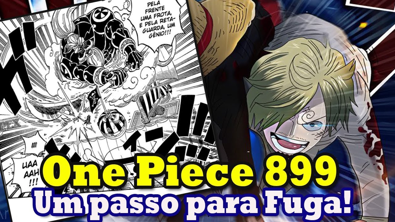 One Piece 899 - Um passo para a FUGA! - YouTube