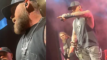 Brantley Gilbert Takes Matters into His Own Hands at Concert