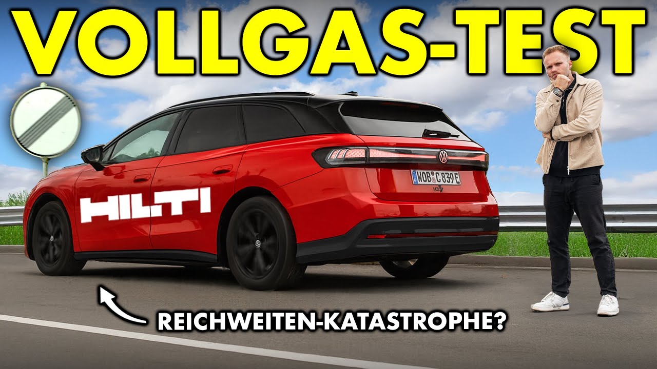 VW ID.7 bei VOLLGAS | Als Außendienstler geeignet? | @maltedrivescars 