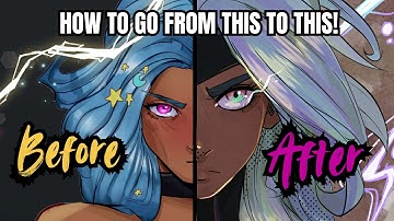 How I Improved My Character Designs For My Comic ★