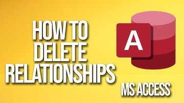 Tutoriel Microsoft Access : Comment supprimer des relations
