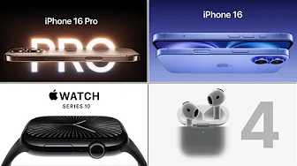 iPhone 16 & 16 pro, Apple Watch Series 10 & AirPods 4: Das wichtigste in aller Kürze! thumbnail