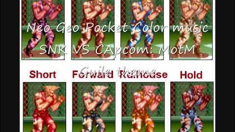 Neo Geo Pocket Color music - SNK VS Capcom: MotM - Guile theme
