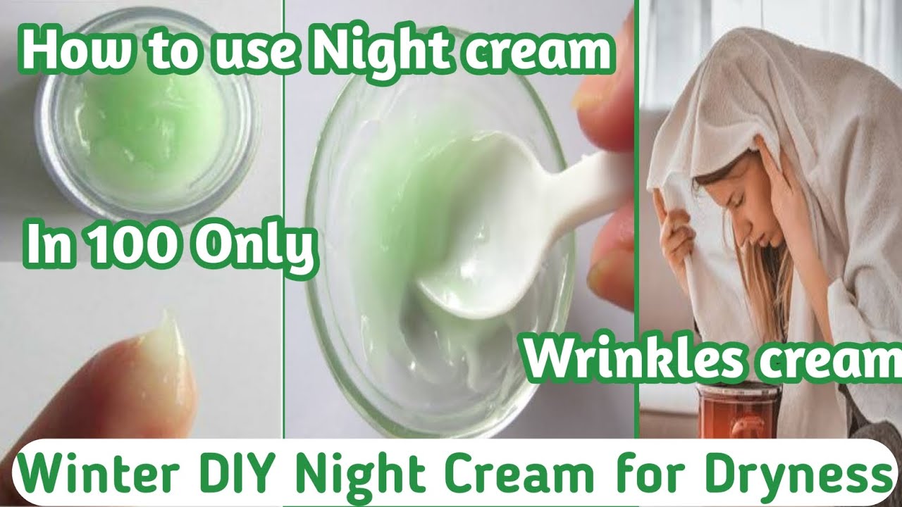 Best Moisturizer For Dry Skin in Winter | Home Made Night cream | Amber ...