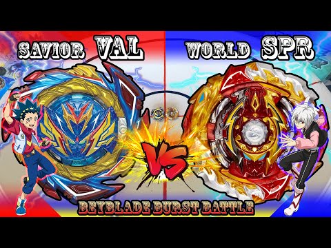 【Super Large Stadium】 세이비어 발키리(Savior <strong>Valkyrie</strong>) vs 월드 스프리건(World Spriggan) 【베이블레이드버스트 BeybladeBurst】