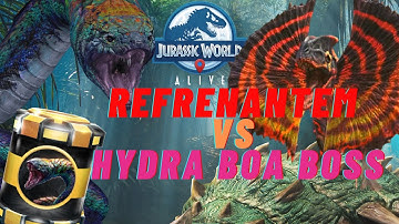 Base Refrenantem  VS Hydra Boa Boss // Just For Fun// moveset in note