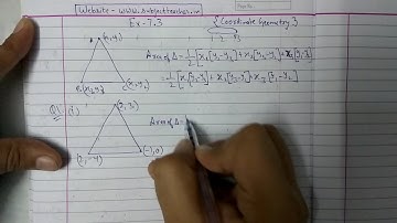 Chapter 7 Exercise 7.3 (Q1 Q2) Coordinate Geometry Class 10 Maths ||NCERT CBSE