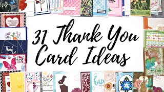 31 Handmade Thank You Card Ideas