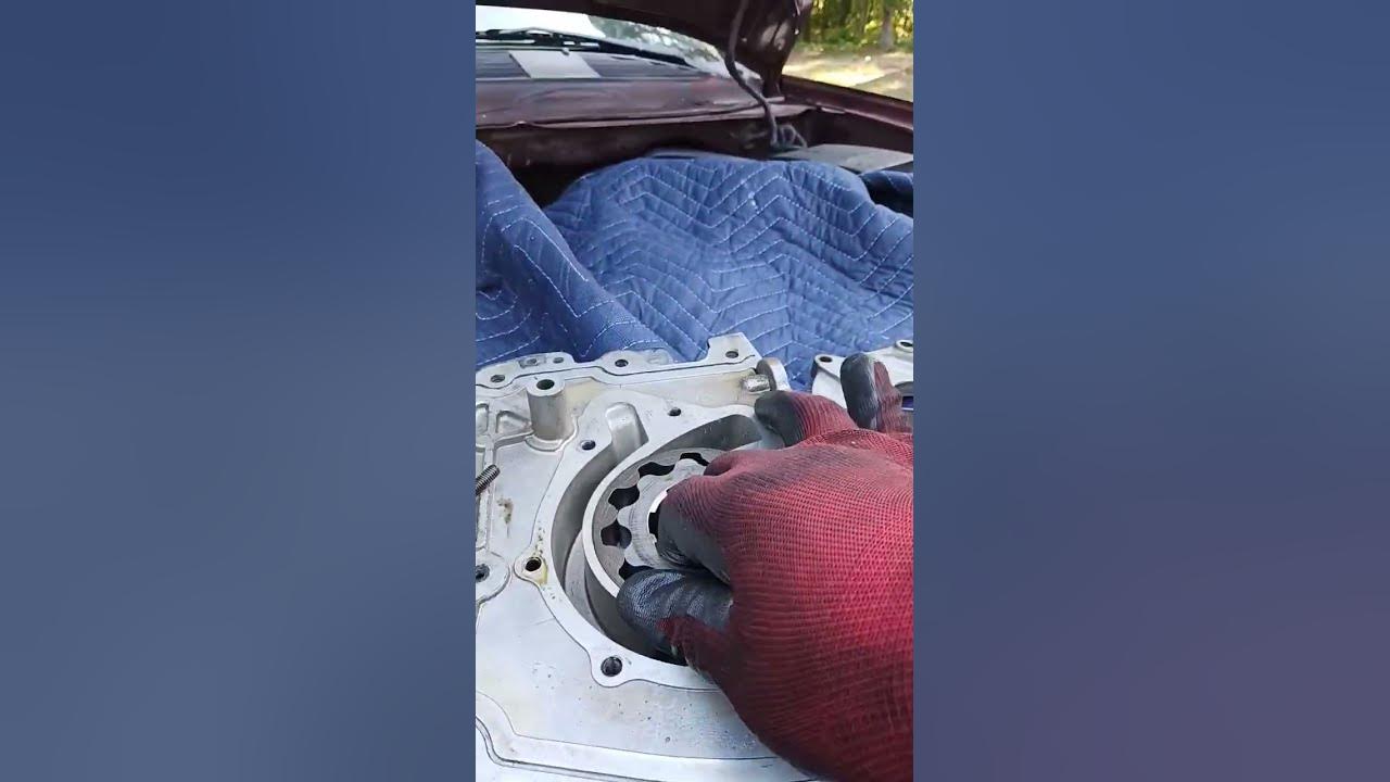 Oil pump install 04 chevy trailblazer how to replace ll8 4 2l i 6