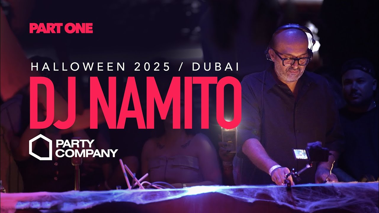 Dj Namito - Halloween 2025 / Dubai by Party Company (Part 1)
