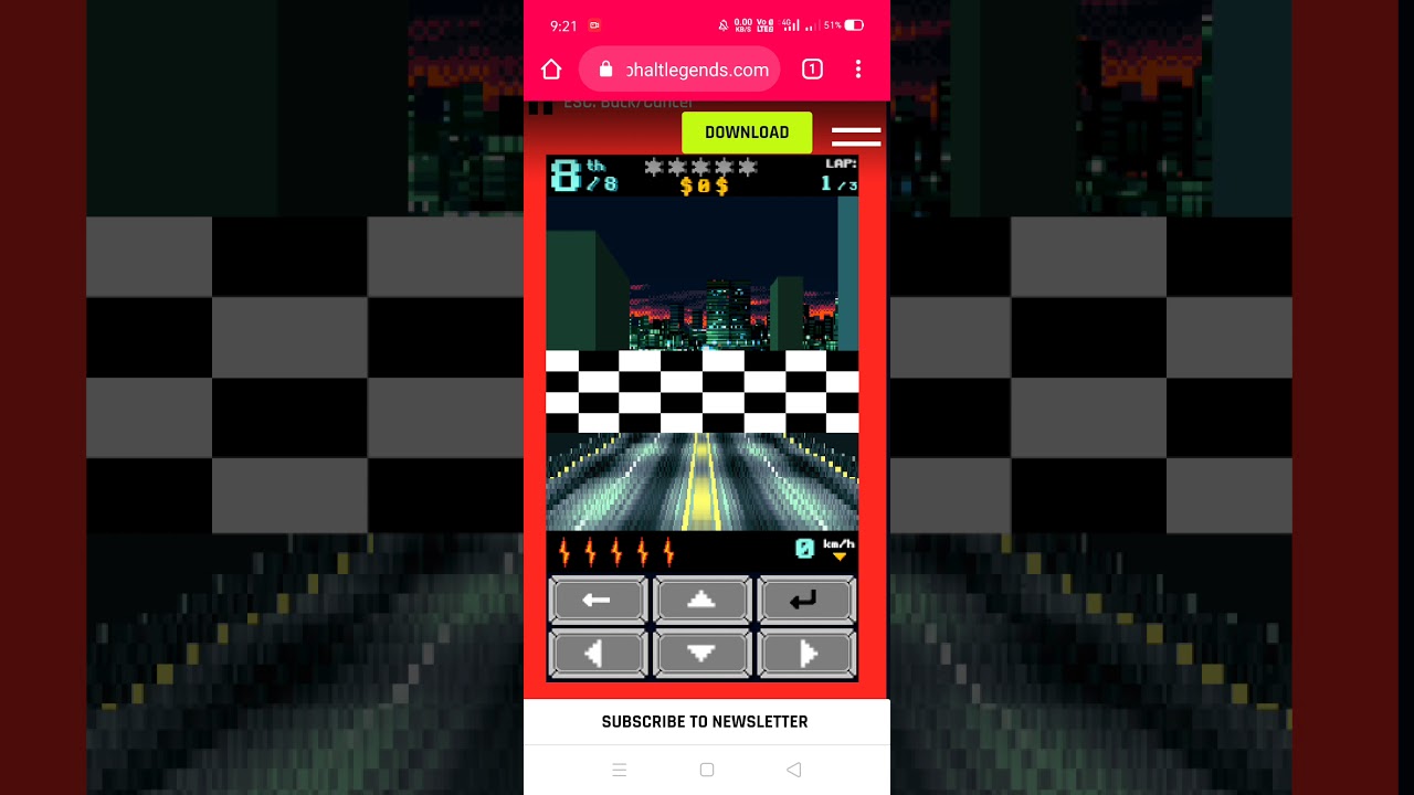 Playing the first Asphalt game, Asphalt Urban GT