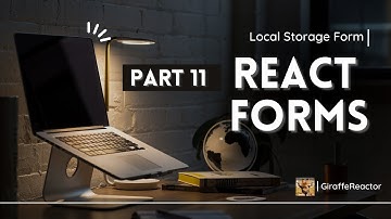 React Forms (Vite + TypeScript) | Local Storage Form | Part 11