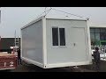 prefabricated ready made portable container houses homes installation video