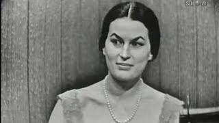 What's My Line?  Silvana Mangano (Aug 19, 1956)