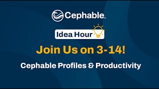 Idea Hour: Cephable Profiles & Productivity