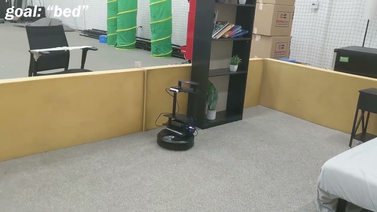 Beffanie robot navigation demo