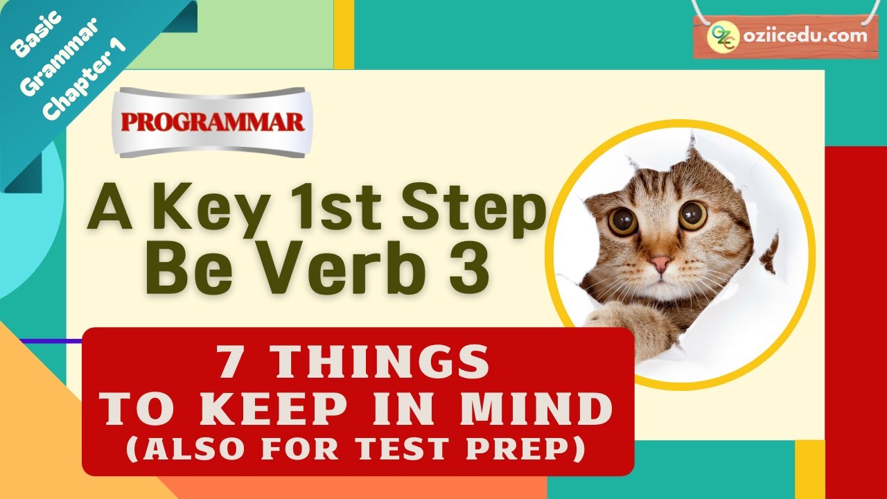 [Basic Grammar: Be Verb Part 3] 7 Essential Points You Must Know ...