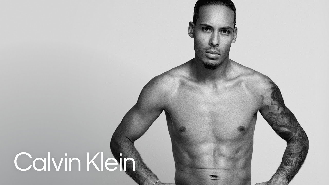 Virgil van Dijk in Calvins or nothing | Calvin Klein