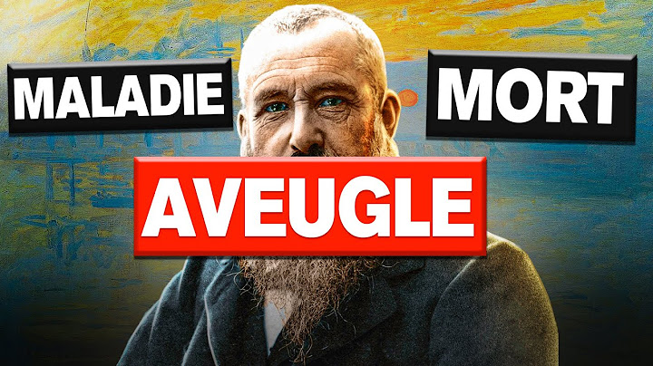 L’HISTOIRE TRAGIQUE DE CLAUDE MONET