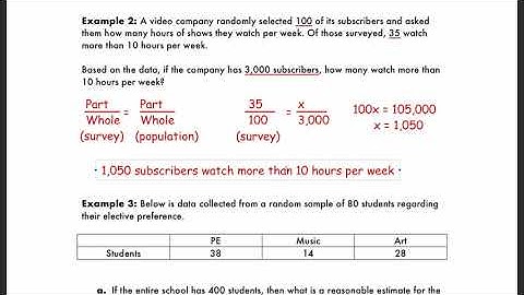 Module 5 Lesson 1: Sampling/Random Sampling