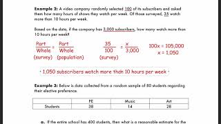 Module 5 Lesson 1: Sampling/Random Sampling