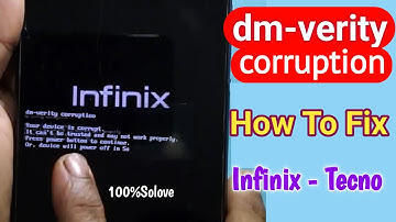 infinix mobile dm-verity corruption How To Fix | infinix dm-verity corruption | dm-verity corruption