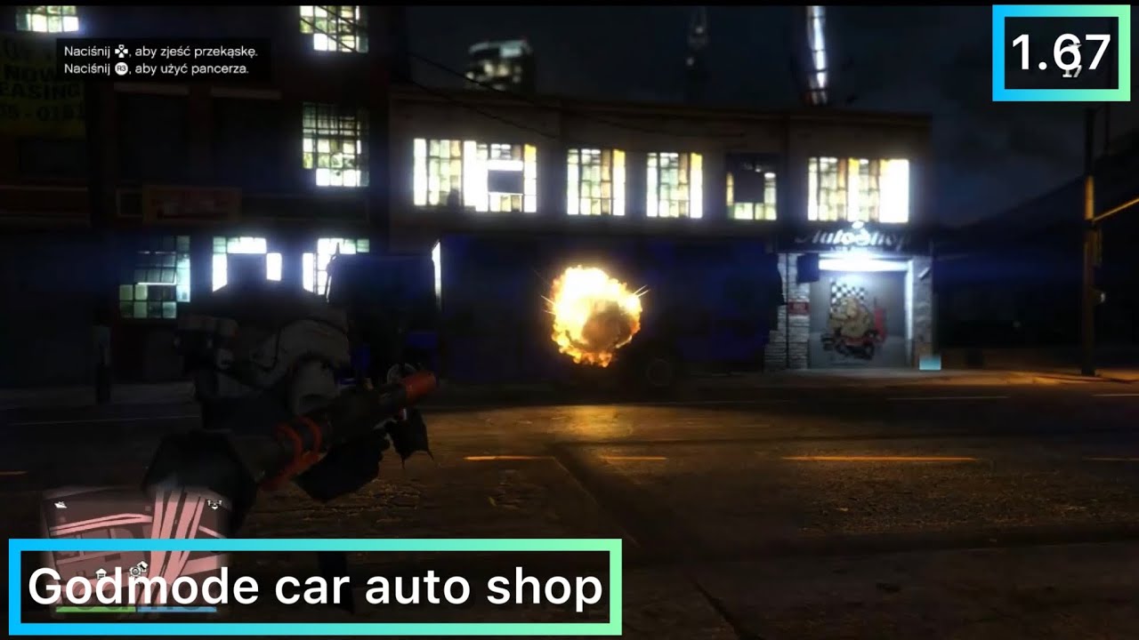 GTA 5 auto shop Godmode car glitch YouTube