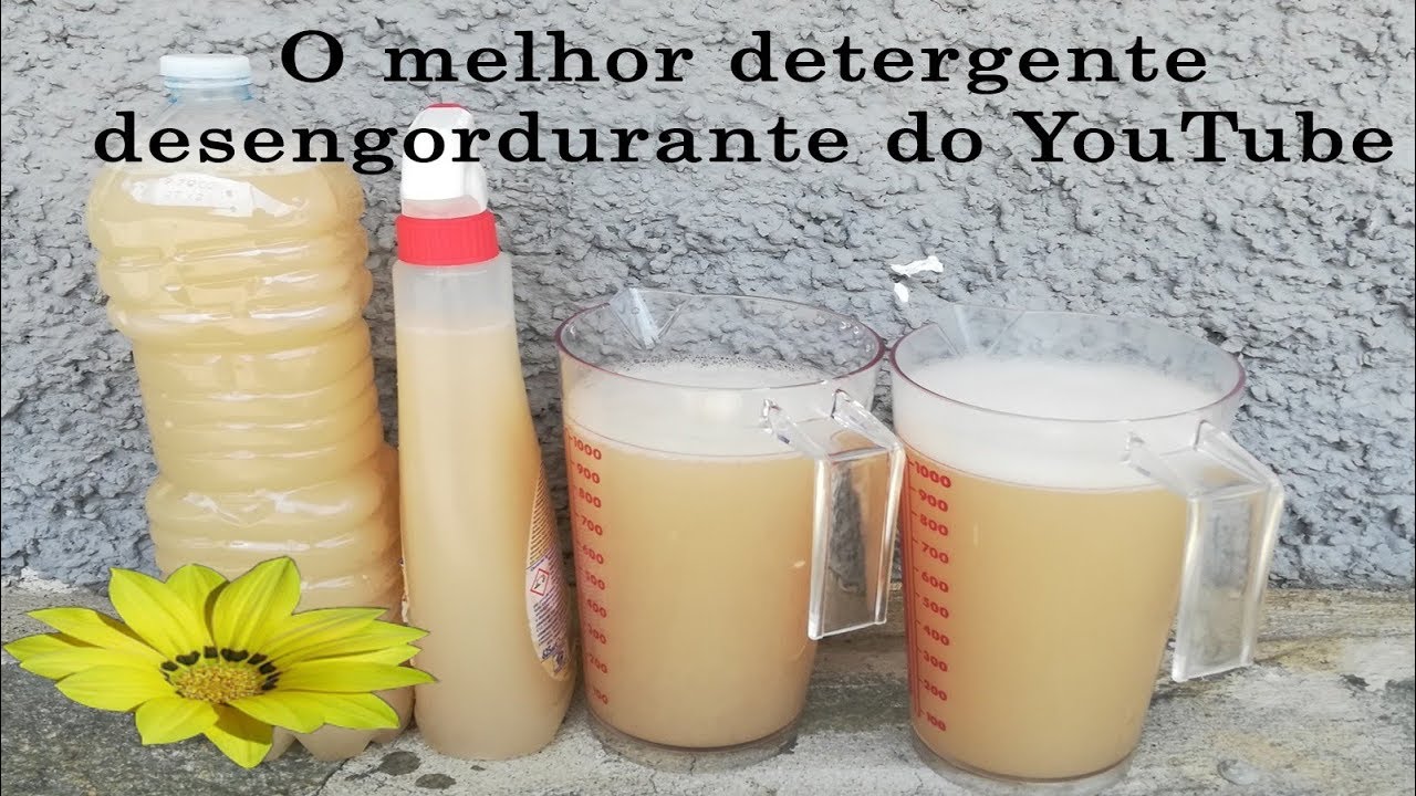 O  Melhor Detergente e Lava Louças Desengordurante do YouTube