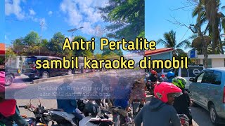 Viraalll !!! // Antrian BBM Pertalite Terpanjang Dipombensin // "kota Waingapu Sumba Timur"-