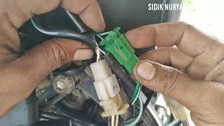 Jalur Kabel Pengapian Honda Vario Karbu 110. (Ignition Cable Line Honda Vario Karbu 110).