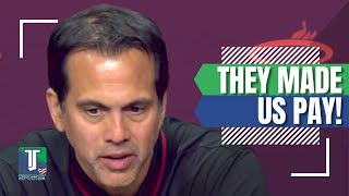 Erik Spoelstra REACTS to Miami Heat's LOSS against Zion Williamson's Pelicans