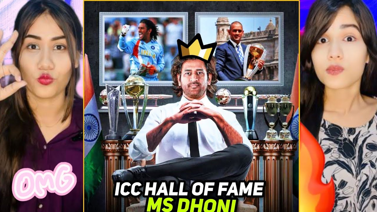 MS Dhoni is a LEGEND 🙌 | ICC Hall of Fame  | Instagram Trending Reels Reaction l Ashmah