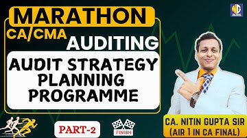 Audit Marathon | Audit Revision | Audit CA Inter | Audit CA Inter Revision | Audit CA Inter Marathon